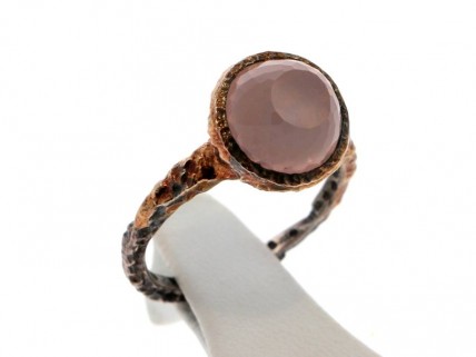 Anel em Ouro 585 e Prata 925
