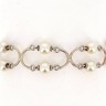 Pulseira em Prata 835 e Pérolas