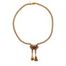 Colar Antigo em OURO 19,2K e RUBI