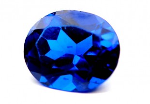 Topázio Natural Azul em talhe Oval