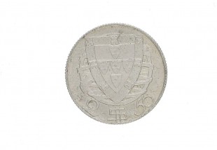Moeda em Prata de 2$50 de 1943