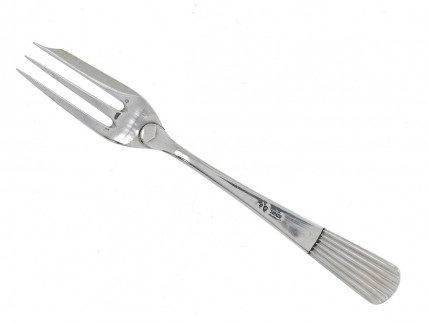 Garfo de Bolo em Prata da Topázio 835 Modelo CANINHAS