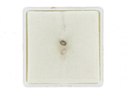 2 DIAMANTES em Talhe Redondo Brilhante 0,45Cts