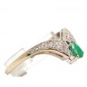 Anel ANTIGO em Ouro de 19,2K e DIAMANTES