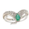Anel ANTIGO em Ouro de 19,2K e DIAMANTES