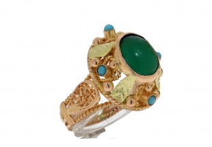 Anel Antigo em Ouro 19,2K