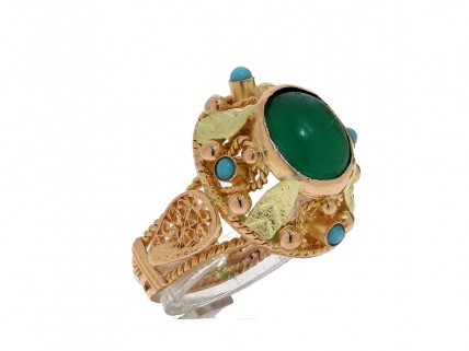Anel Antigo em Ouro 19,2K