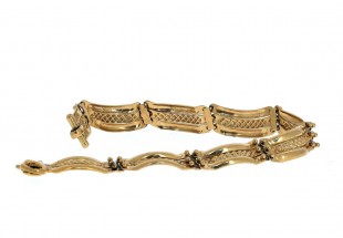 Bracelete em Ouro de 19,2K 