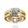 Anel em Ouro de 19,2K e DIAMANTES