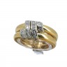Anel em Ouro de 19,2K e DIAMANTES