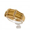 Anel em Ouro de 19,2 K e DIAMANTES