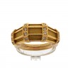 Anel em Ouro de 19,2 K e DIAMANTES