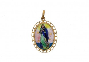 Medalha de Nossa Senhora da Conceição Ouro 19.2K