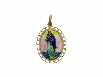 Medalha de Nossa Senhora da Conceição Ouro 19.2K