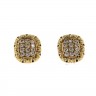 Brincos em Ouro de 19,2K e DIAMANTES