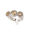 Anel em Ouro de 19,2K e DIAMANTES