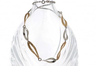 Gargantilha em Prata 925 c Banho de Ouro