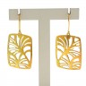 Brincos em Prata 925 Banhada a OURO de 24K