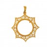 Aro de Libra Trabalhado em Ouro de 19,2K