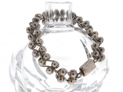 Bracelete Mexicana em Prata 925