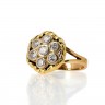 Anel ANTIGO em Ouro de 19,2K e DIAMANTES