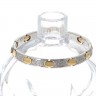 Bracelete em ouro de 19,2K e DIAMANTES