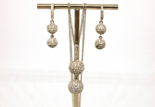 Conjunto:Fio e Par de Brincos