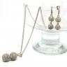 Conjunto:Fio e Par de Brincos