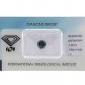 Diamante Natural Fancy Green Blue 1,16 Ct