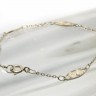 Pulseira em Prata com filigrana