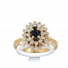 Chuveiro em Ouro de 19,2K  DIAMANTES e SAFIRA