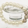 Pulseira elástica em Prata 925