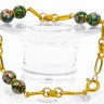 Pulseira em PRATA dourada 