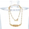 Gargantilha em Ouro de 19,2K e DIAMANTES