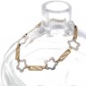 Pulseira em Prata 925 e Ouro 9K
