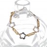 Pulseira em Prata 925 e Ouro 9K