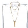 Fio em OURO de 19,2K com pendente
