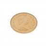 Moeda de ½ Libra em Ouro de 22k de 1982 Rainha Elisabeth II (1982 - 2021)
