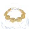 Pulseira em PRATA dourada 925 e FILIGRANA 