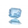 Espinela NATURAL Azul Claro em talhe Octogonal 4,90ct