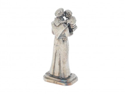 Estátua Santo António em PRATA 925