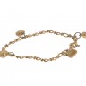 Pulseira em PRATA dourada 835