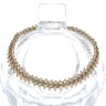 Pulseira MUITO ANTIGA em PRATA dourada 833 