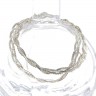 Pulseira de 2 voltas em PRATA 925