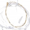 Pulseira em Ouro de 19,2K e Pérolas
