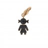 Pingente Menina em Ouro de 18K e DIAMANTES NEGROS EASY