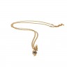 Fio com pendente em OURO de 9K
