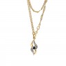 Fio com pendente em OURO de 9K