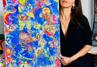 Acrílico Sobre Tela PATRICIA MOUZINHO «HELPING UCRÂNIA» 