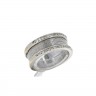 Anel em OURO de 19,2k e DIAMANTES